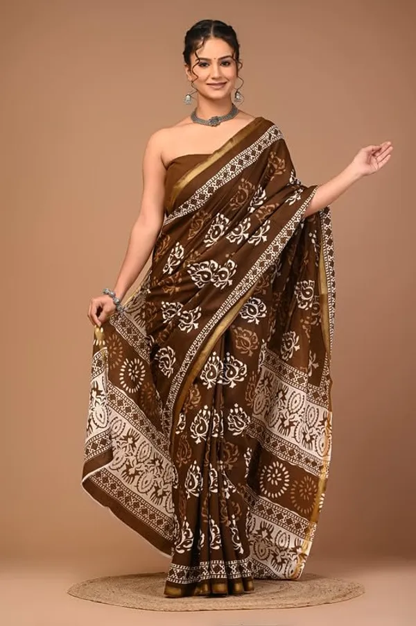 Cotton_Block_Prints_Saree_For_Women
