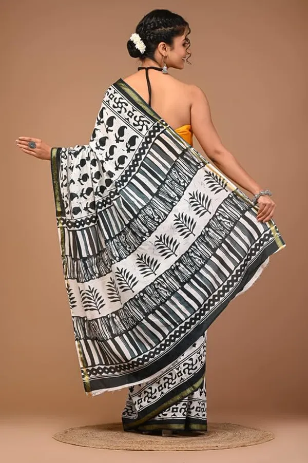 Cotton_Block_Prints_Saree_For_Women