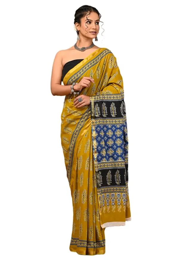Cotton_Block_Prints_Saree_For_Women