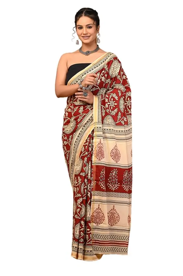 Cotton_Block_Prints_Saree_For_Women