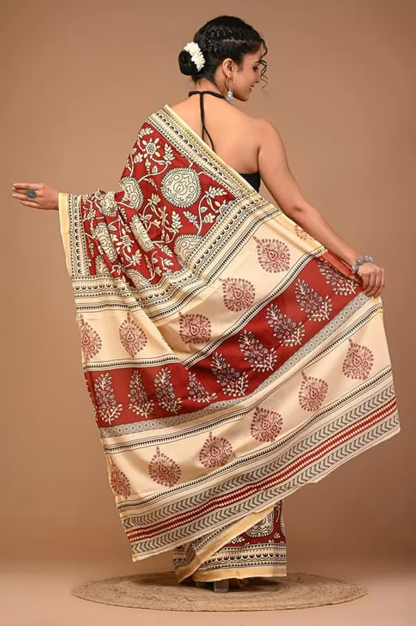 Cotton_Block_Prints_Saree_For_Women