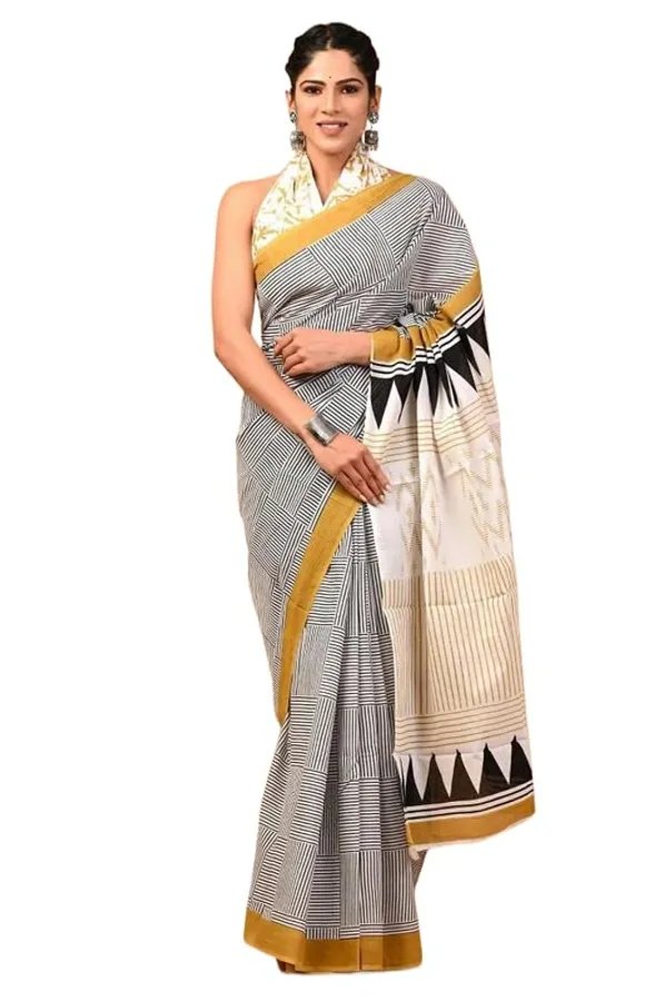 Cotton_Block_Prints_Saree_For_Women