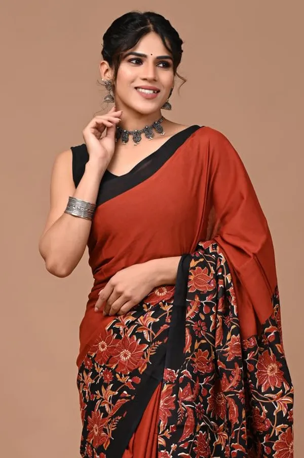 Cotton_Block_Prints_Saree_For_Women