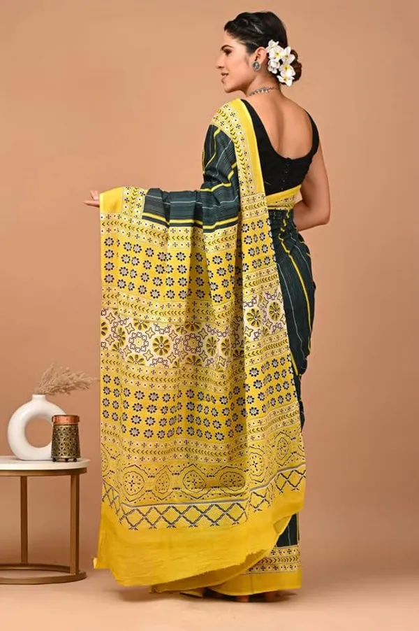 Cotton_Block_Prints_Saree_For_Women