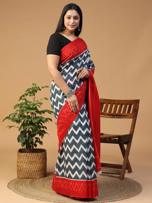 Cotton_Striped_Saree_For_Women