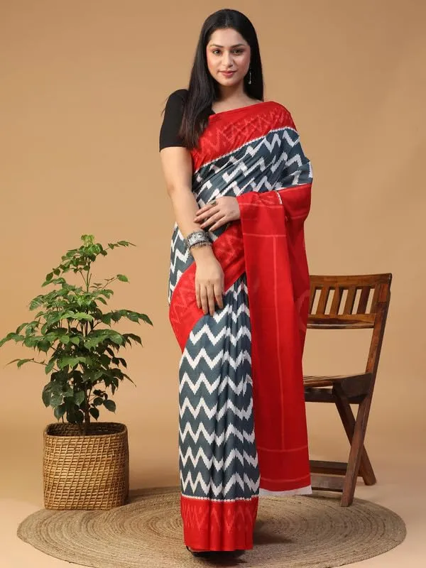 Cotton_Striped_Saree_For_Women