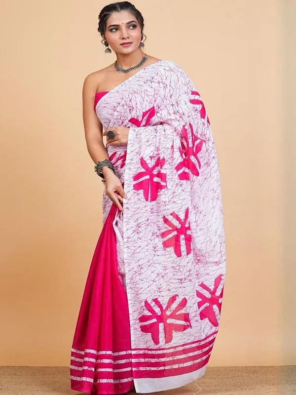 Cotton_Block_Prints_Saree_For_Women