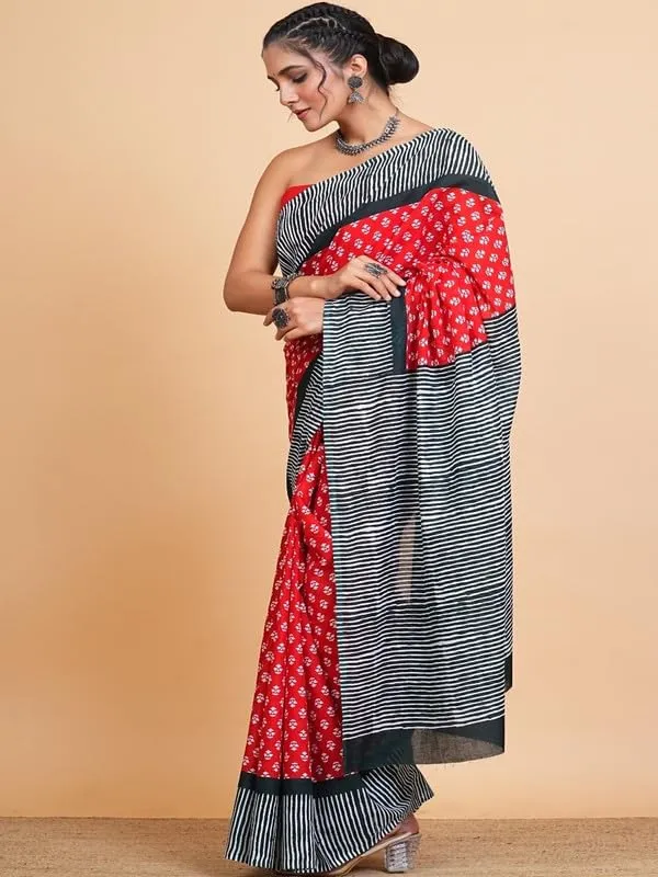 Cotton_Block_Prints_Saree_For_Women