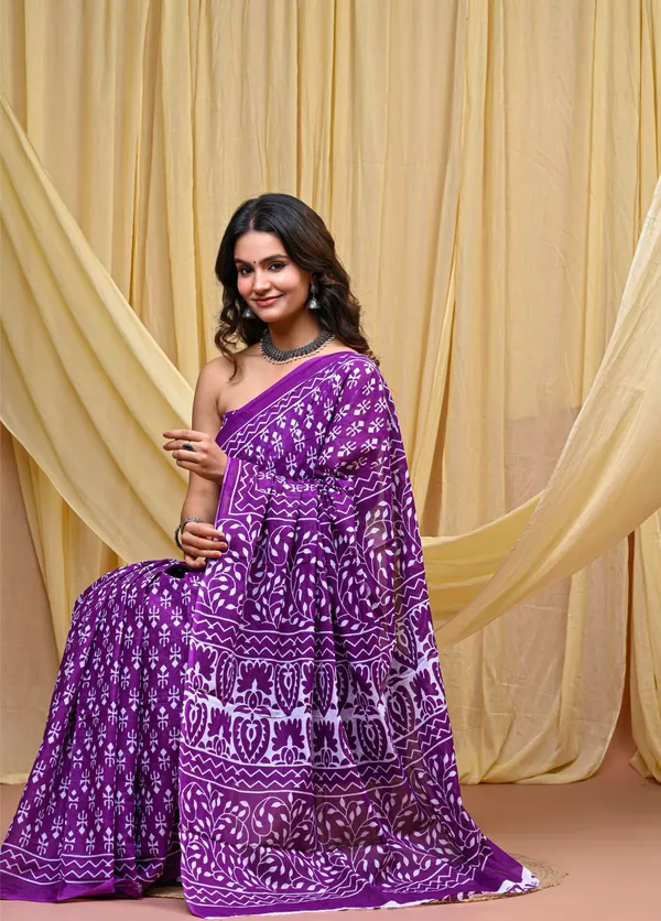 Purple_Mulmul_Cotton_Saree_for_Women_With_Blouse_Piece_|_Soft_Cotton_Sari_for_Women_(Trishul)