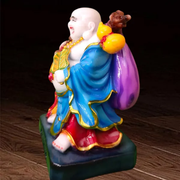 Blue_Marble_Laughing_Buddha_Statue__|_For_Home_&_Decor