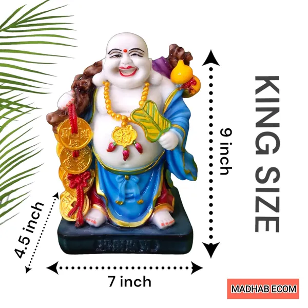 Blue_Marble_Laughing_Buddha_Statue__|_For_Home_&_Decor