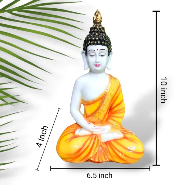 Zen_Calm_Orange_Buddha_|_For_Home_&_Decor