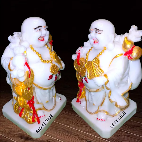 White_Happy_Vibes_Laughing_Buddha_Idol_|_For_Home_&_Decor