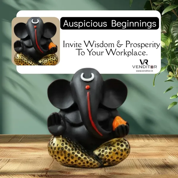 Shree_Ganesh_Handmade_Black_&_Gold_Idol_for_Home_&_Office_Decor