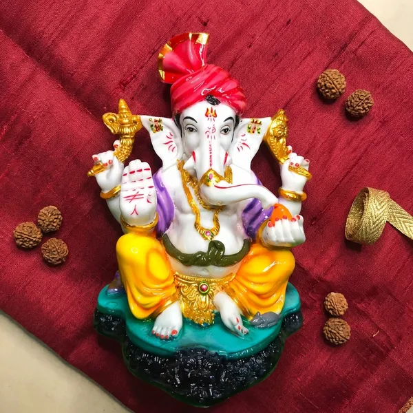 Shree_Ganesh_Divine_Marble_Idol__|_For_Home_&_Decor