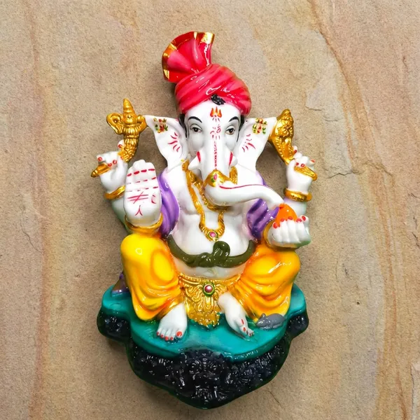 Shree_Ganesh_Divine_Marble_Idol__|_For_Home_&_Decor