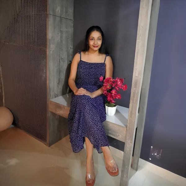 Blue_Georgette_Bodycon_Frill_Frock_For_Women