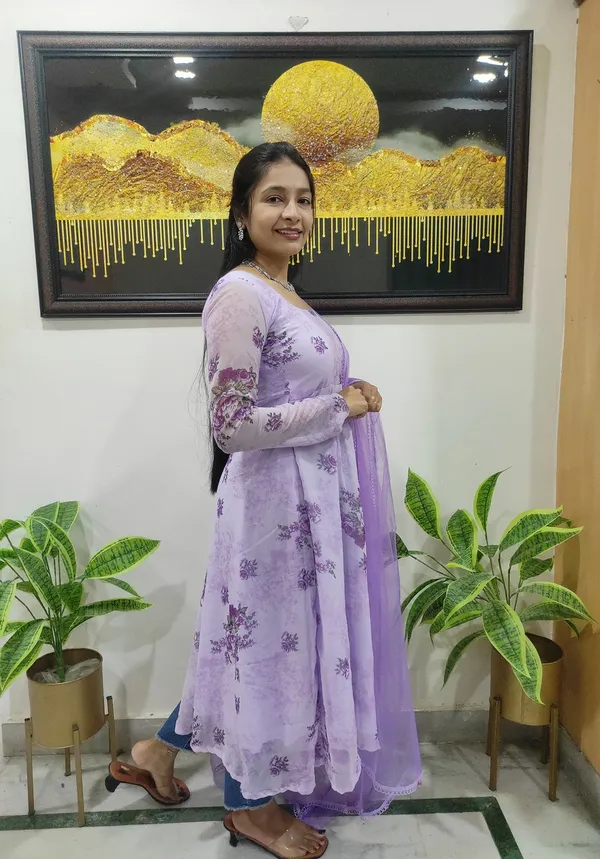 Lavender_Floral_Print_Anarkali_With_Net_Dupatta_For_Women