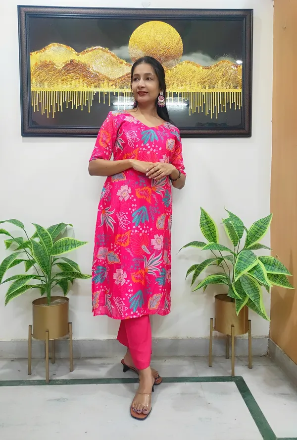 Pink_Chinon_Kurta_Set_For_Women