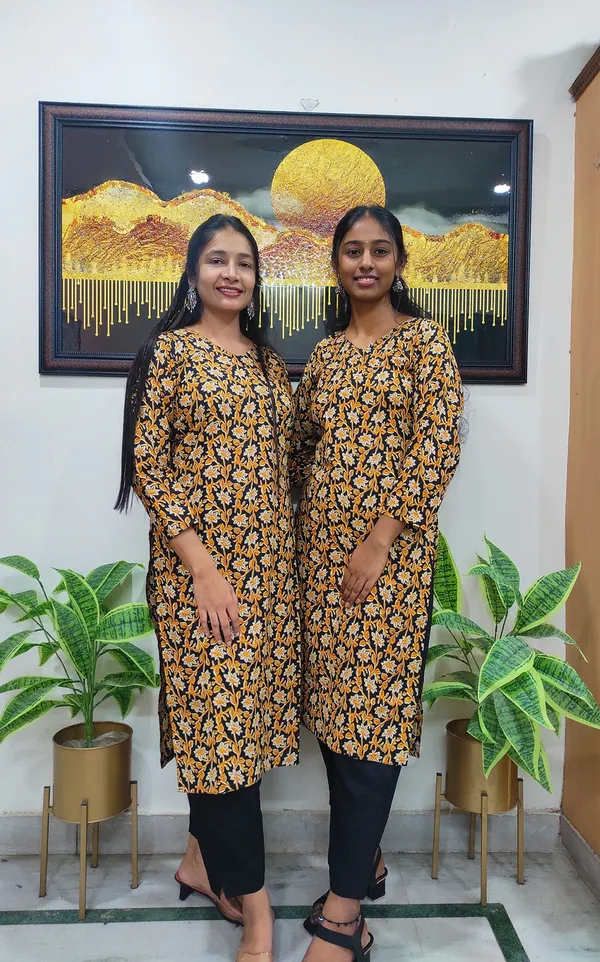 Black_Cotton_Floral_Printed_Co-Ord_Set_For_Women
