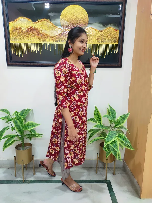 Red_Cotton_Printed_Co-Ord_Set_For_Women