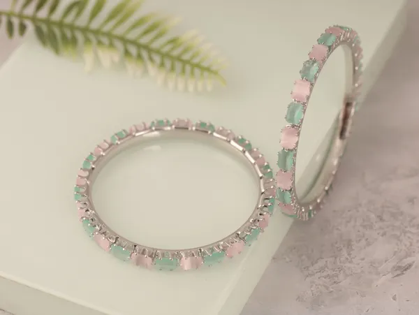 Pink_Alloy_Crystal_Silver_Bangle_Set_(Pack_Of_2)