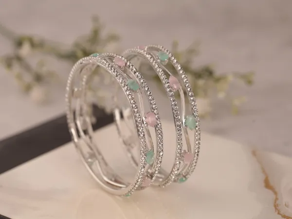 Green_Alloy_Crystal_Silver_Bangle_Set_(Pack_Of_2)