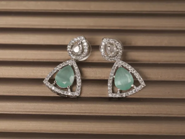 Aqua_Alloy_Stud_Earrings_For_Women