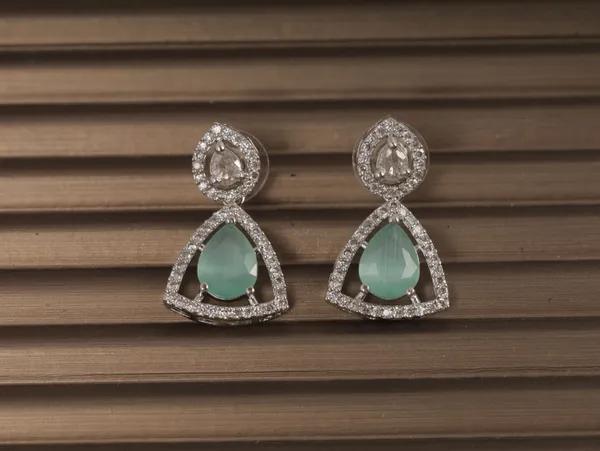 Aqua_Alloy_Stud_Earrings_For_Women