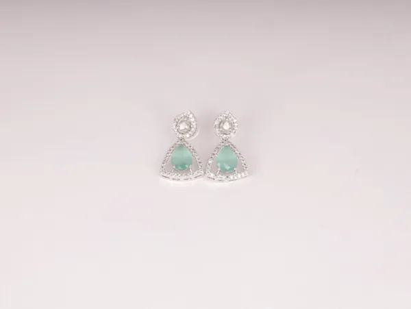 Aqua_Alloy_Stud_Earrings_For_Women
