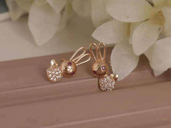 Rose_Gold_Alloy_Stud_Earrings_For_Women