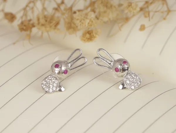 Silver_Alloy_Stud_Earrings_For_Women