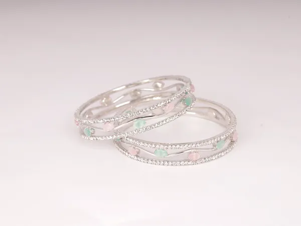 Green_Alloy_Crystal_Silver_Bangle_Set_(Pack_Of_2)