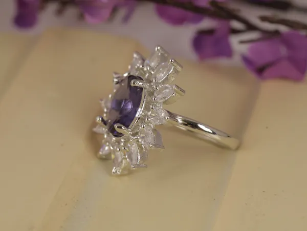 Purple_Stylish_Design_Metal_Diamond_Ring