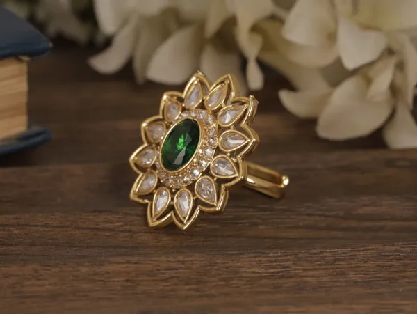 Red_Stylish_Design_Metal_Emerald_Ring