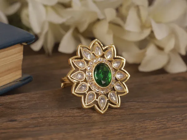 Red_Stylish_Design_Metal_Emerald_Ring