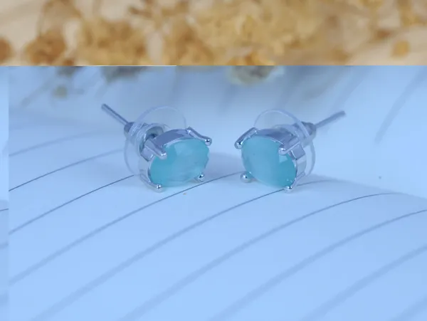 Aqua_Alloy_Stud_Earrings_For_Women