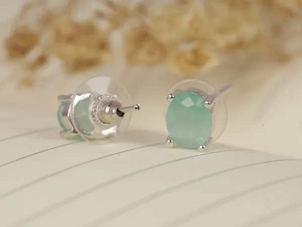 Aqua_Alloy_Stud_Earrings_For_Women
