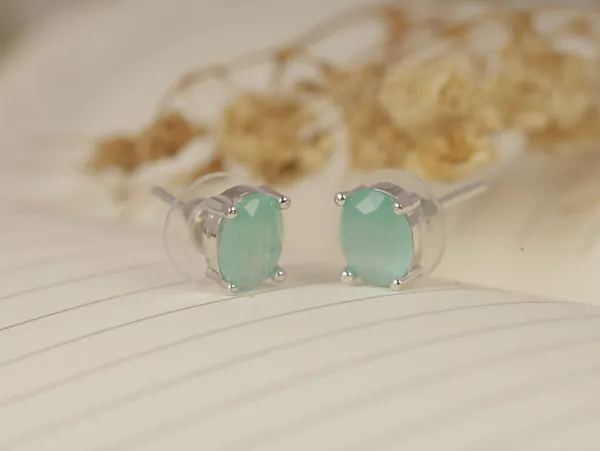 Aqua_Alloy_Stud_Earrings_For_Women