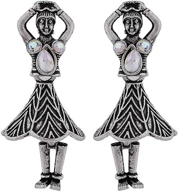 Multicolor_Classy_Design_Oxidised_Metal_Earrings_Set