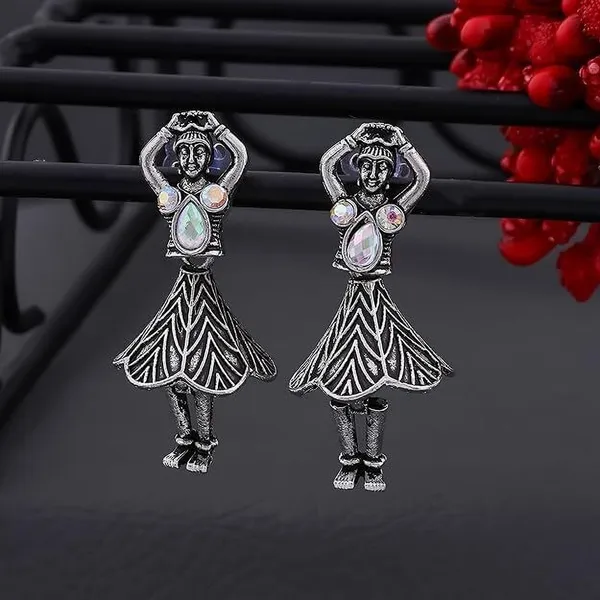 Multicolor_Classy_Design_Oxidised_Metal_Earrings_Set