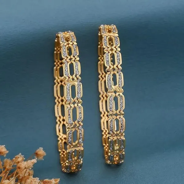 Gold_Metal_Bangle_Set_(Pack_Of_2)