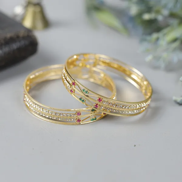 Twirlaa_Gold_Plated_American_Diamond_Bangles_Set_for_Women_|_Designer_Multicolor_Stone_Kada_|_Elegant_Party_Wear_Bangles_Combo