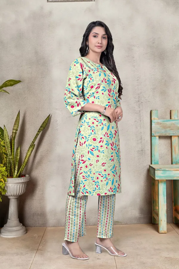 Mint_Green_Premium_Rayon_Co-Ord_Set_For_Women