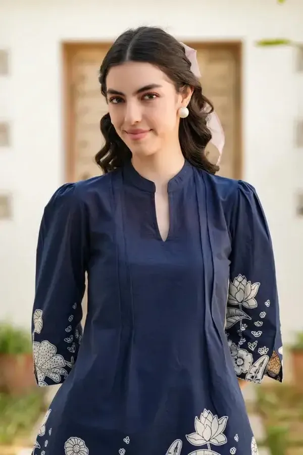 Navy_Blue_Premium_Rayon_Co-Ord_Set_For_Women