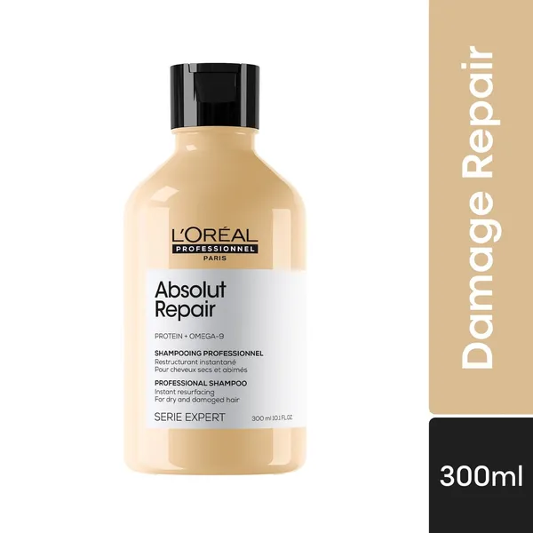 Loreal_Professionnel_Absolut_Repair_Shampoo_For_Dry_Damaged_Hair_300Ml_Professional_Shampoo_For_Strengthening_And_Repairing_Hair_With_Protein_Omega_9_For_Men_And_Women
