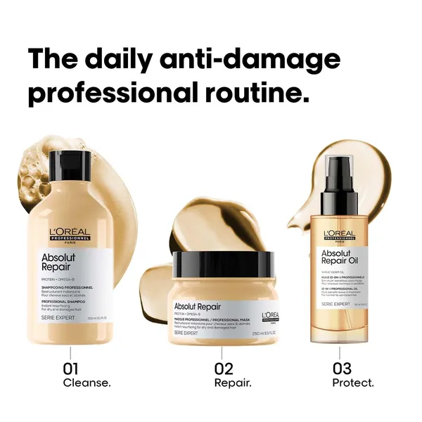 Loreal_Professionnel_Absolut_Repair_Shampoo_For_Dry_Damaged_Hair_300Ml_Professional_Shampoo_For_Strengthening_And_Repairing_Hair_With_Protein_Omega_9_For_Men_And_Women