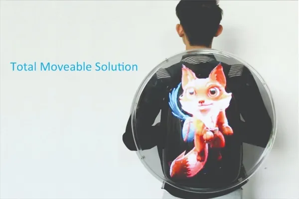 3DHologramFan_Led_Backpack,_42_CM_"_3DHologramFan_Projector_Advertising_Commercial_TVs_&_Displays_with_Cover,_700_Video_Library_and_Remote_for_Business_Store_Signs,Bar,Casino,Christmas_tree,Party