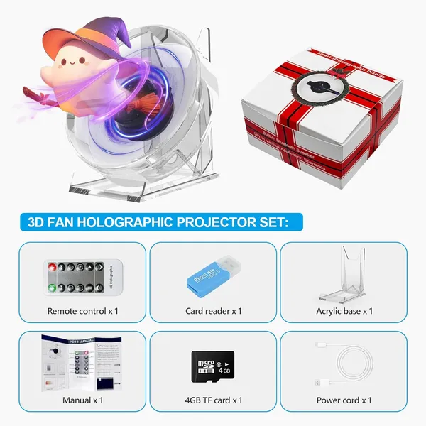 3D_Hologram_Fan,_4.72IN_3d_Hologram_Led_Fan_Projector_with_Cover_Picture_Spinner,_Hologram_Mini_Projector_for_Store/Bar/Halloween/Christmas/Thanksgiving/Easter/Parties,_Birthday_Gifts_(12cm,_4GB)