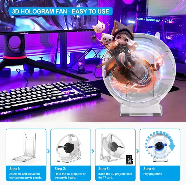 3D_Hologram_Fan,_4.72IN_3d_Hologram_Led_Fan_Projector_with_Cover_Picture_Spinner,_Hologram_Mini_Projector_for_Store/Bar/Halloween/Christmas/Thanksgiving/Easter/Parties,_Birthday_Gifts_(12cm,_4GB)